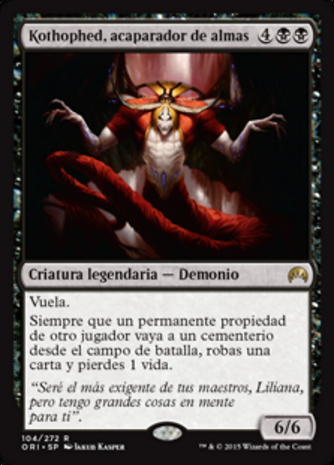 Kothophed, acaparador de almas