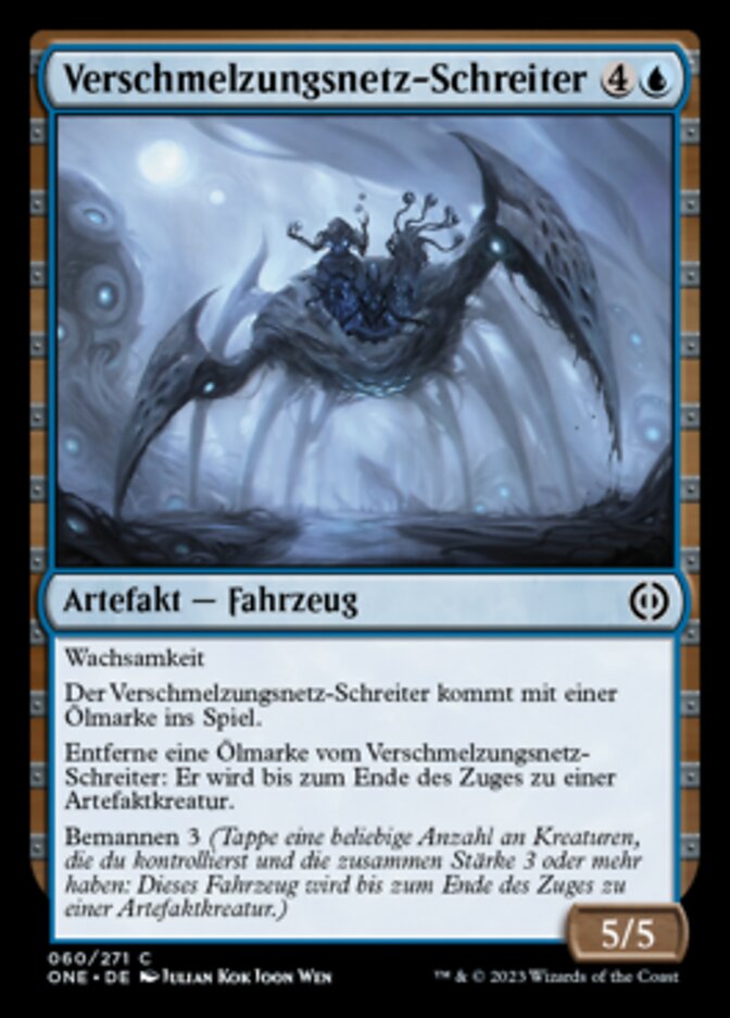 Verschmelzungsnetz-Schreiter