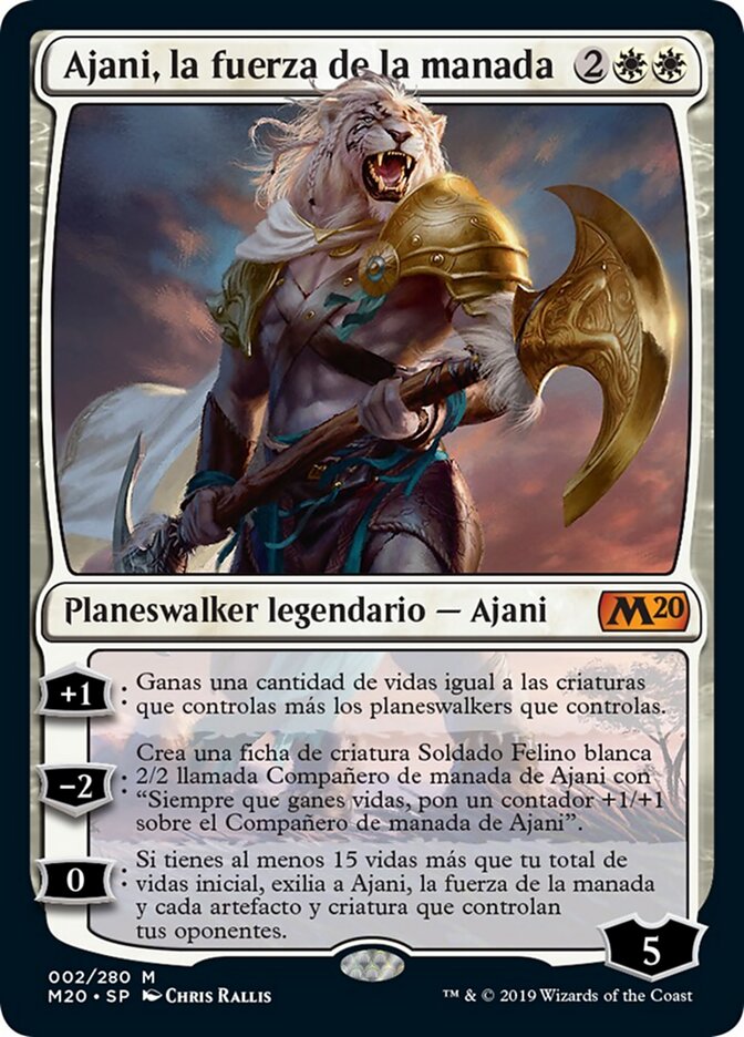 Ajani, la fuerza de la manada