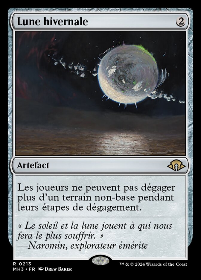 Lune hivernale