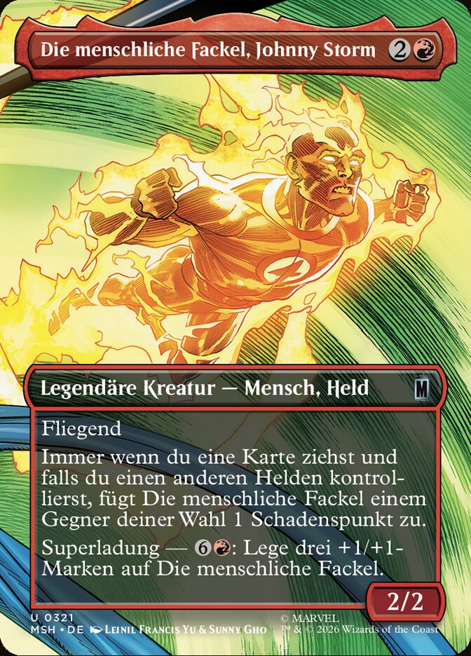 Die menschliche Fackel, Johnny Storm