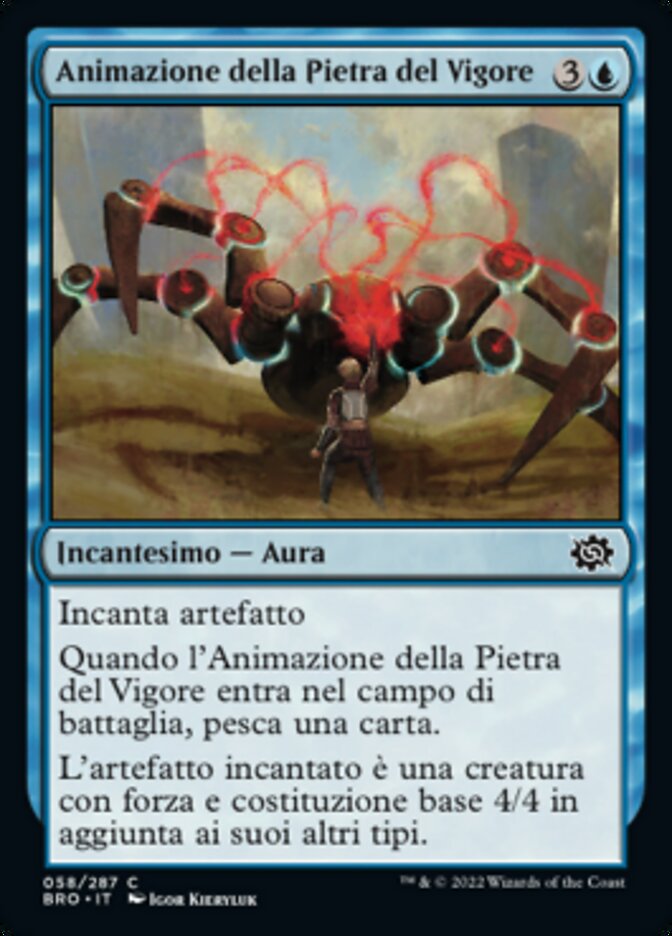 Animazione della Pietra del Vigore