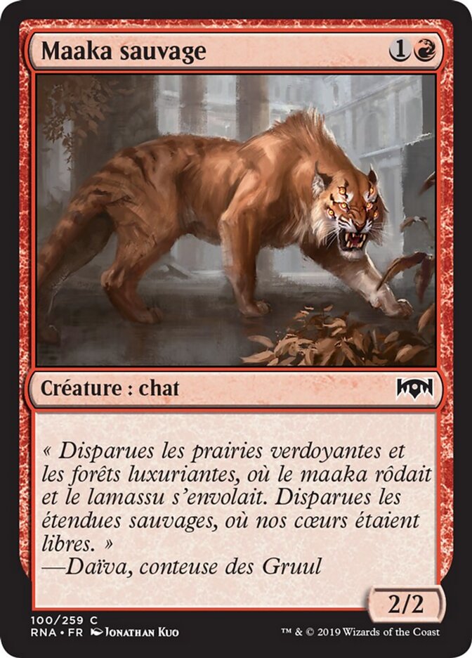 Maaka sauvage
