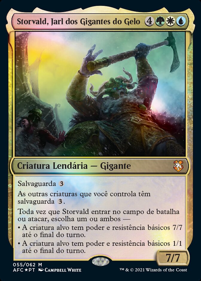 Storvald, Jarl dos Gigantes do Gelo