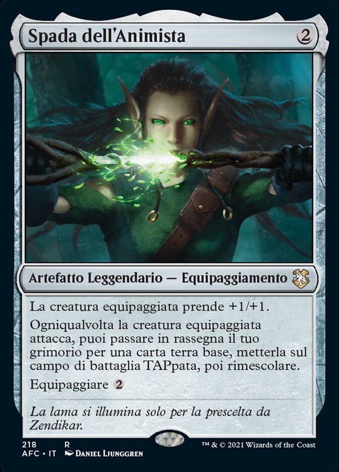 Spada dell'Animista