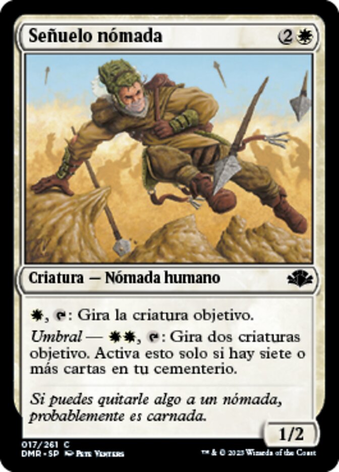 Señuelo nómada