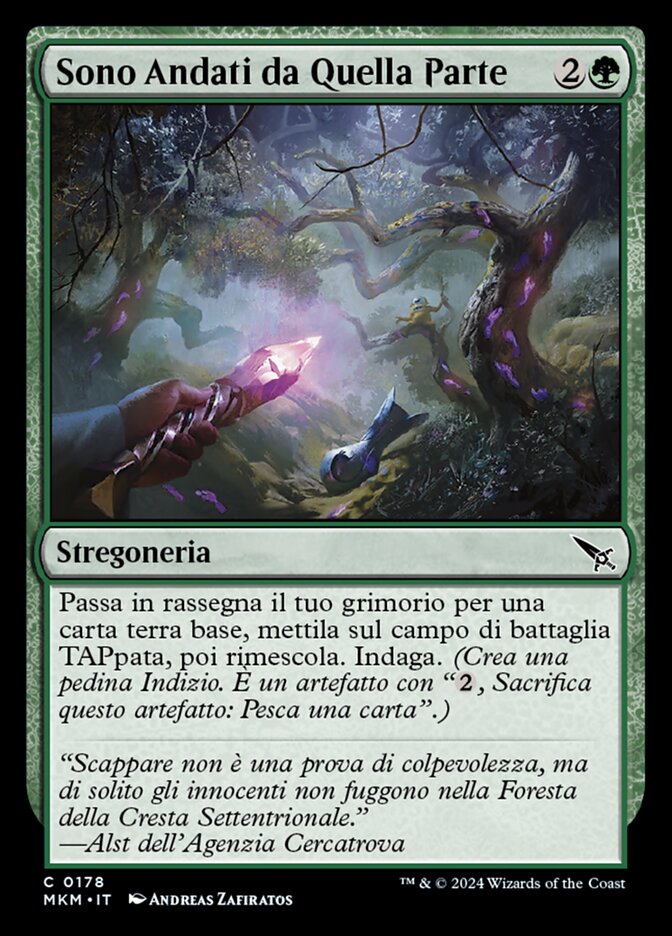 Sono Andati da Quella Parte