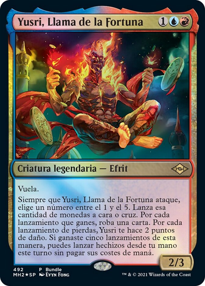 Yusri, Llama de la Fortuna