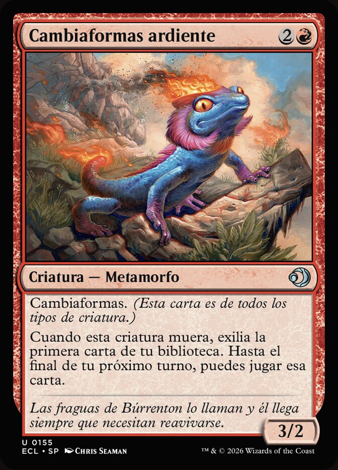 Cambiaformas ardiente