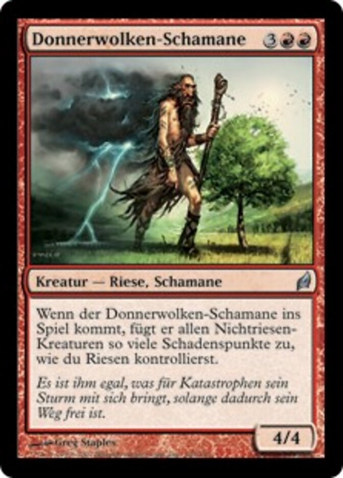 Donnerwolken-Schamane