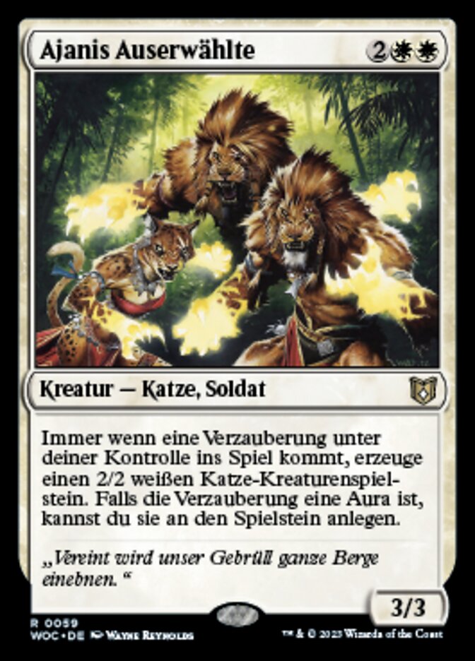 Ajanis Auserwählte