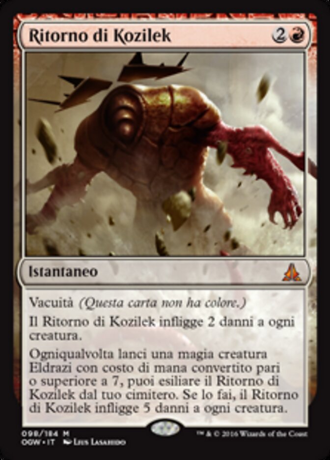 Ritorno di Kozilek