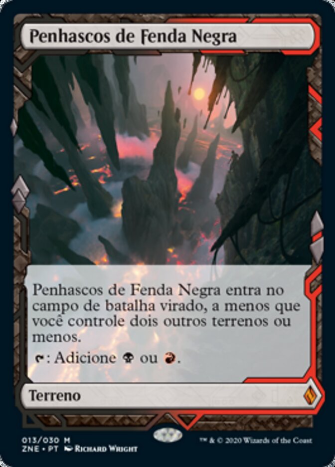 Penhascos de Fenda Negra