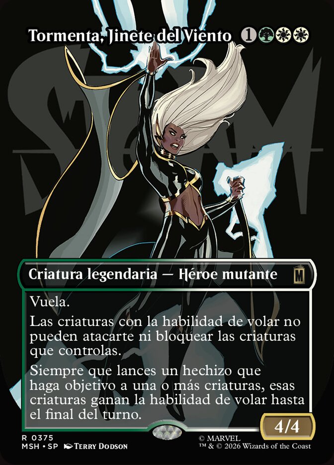 Tormenta, Jinete del Viento