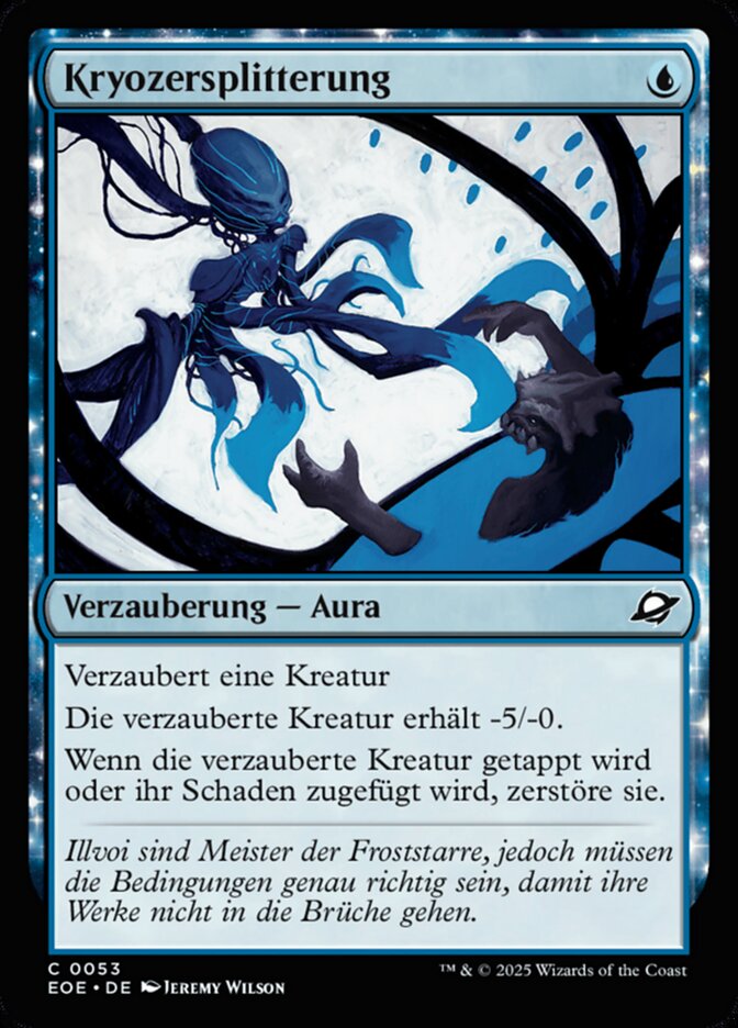 Kryozersplitterung