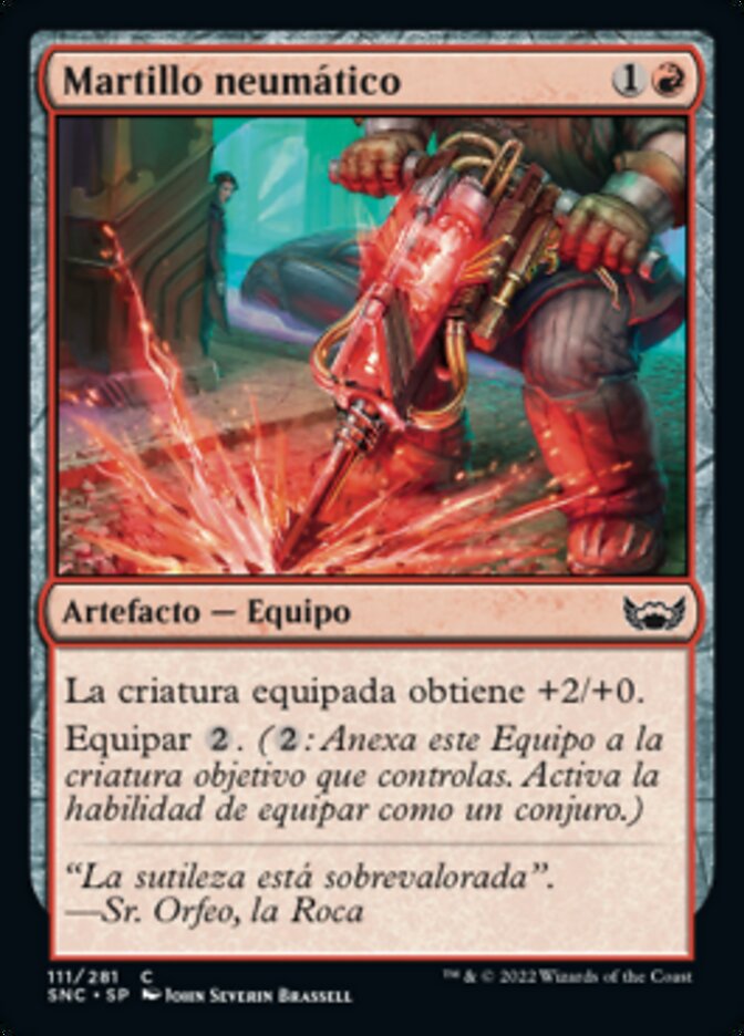 Martillo neumático