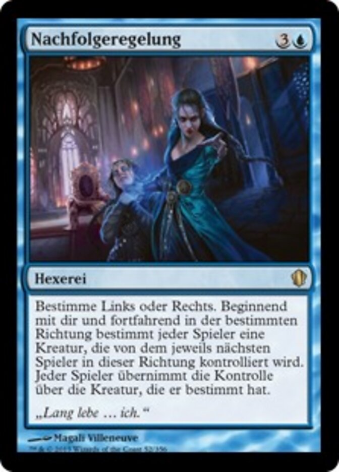 Nachfolgeregelung