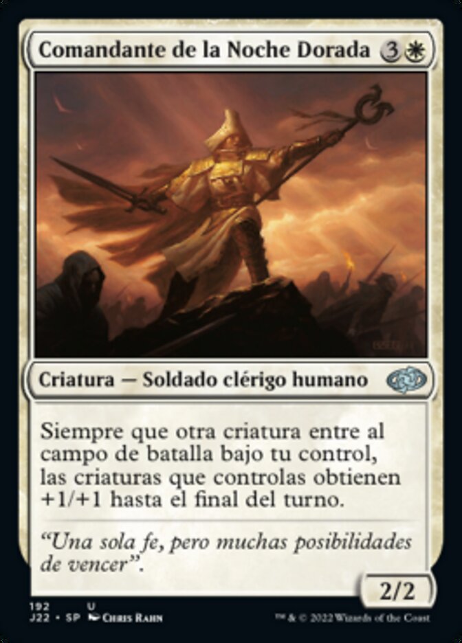 Comandante de la Noche Dorada