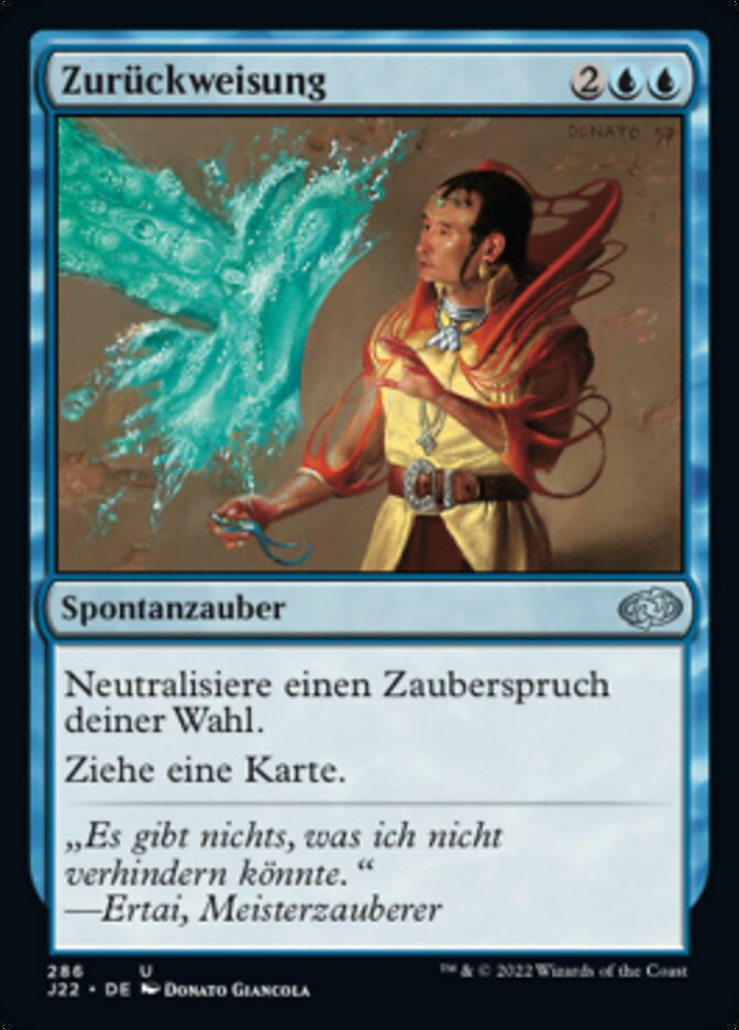 Zurückweisung