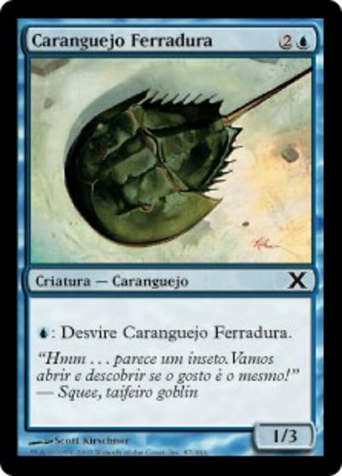 Caranguejo Ferradura