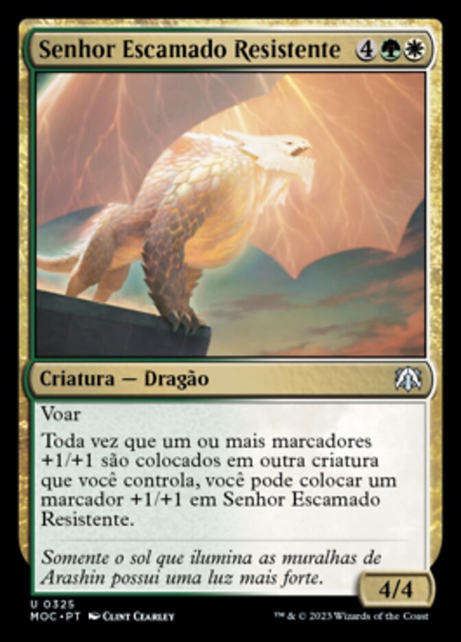 Senhor Escamado Resistente