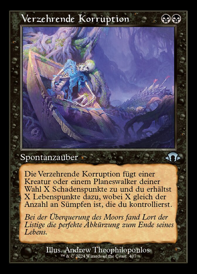 Verzehrende Korruption