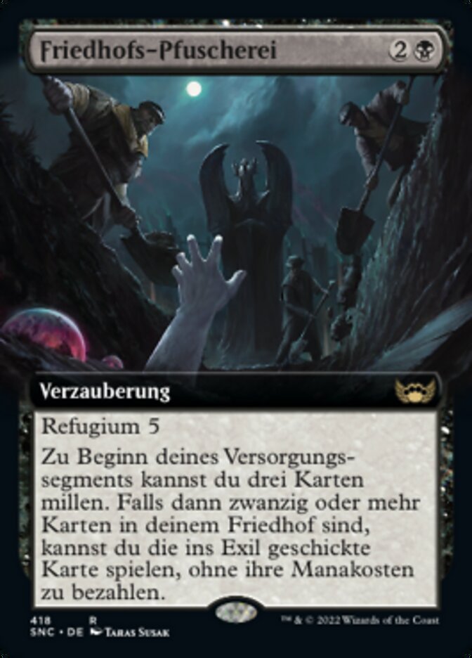 Friedhofs-Pfuscherei