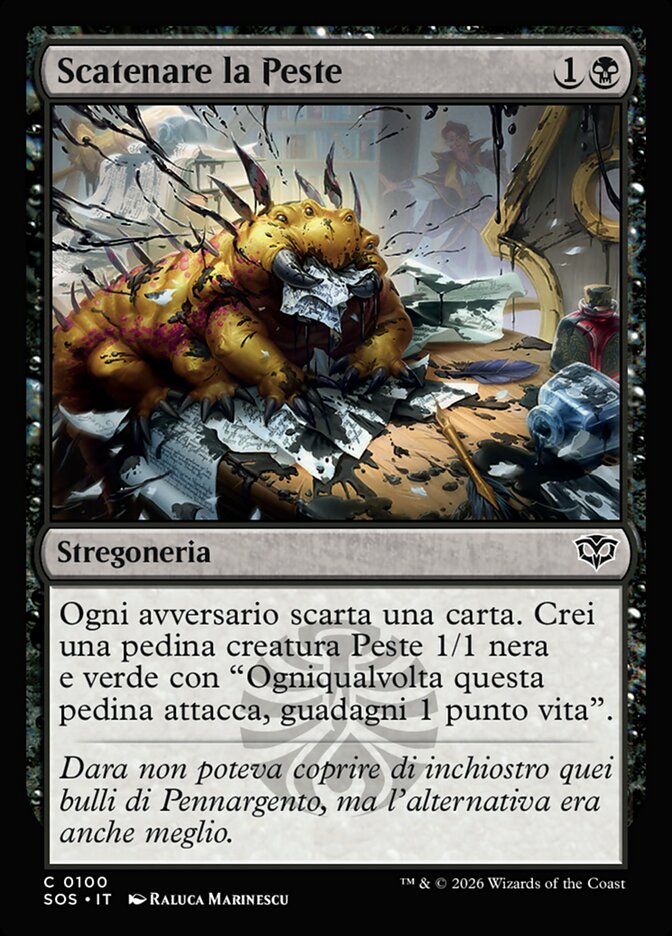 Scatenare la Peste