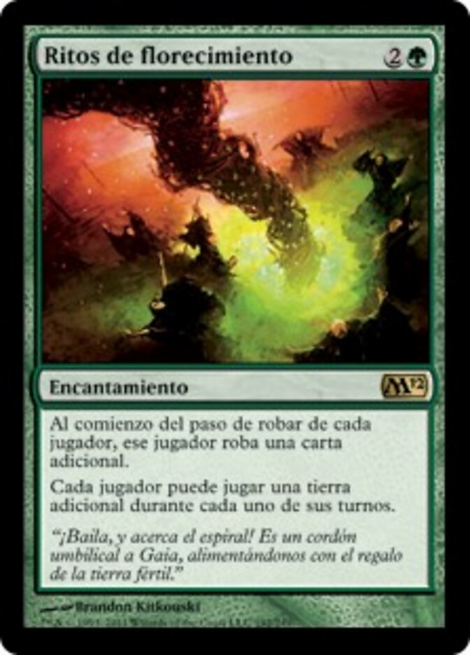 Ritos de florecimiento