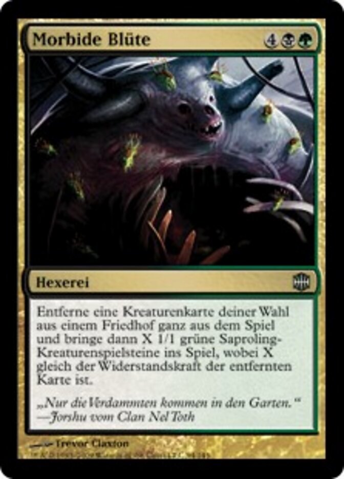 Morbide Blüte