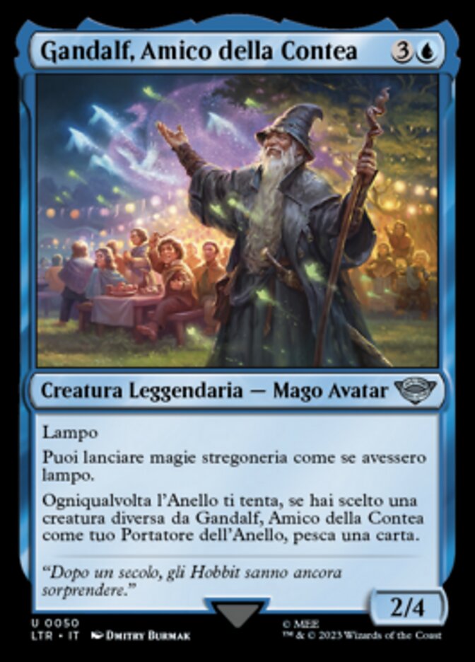 Gandalf, Amico della Contea
