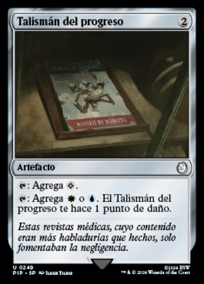 Talismán del progreso