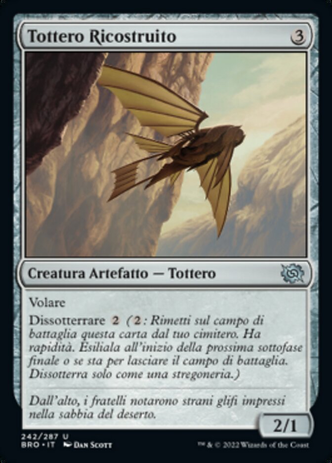 Tottero Ricostruito