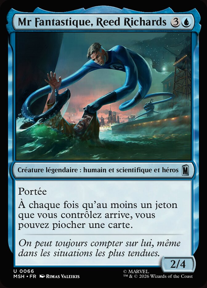 Mr Fantastique, Reed Richards