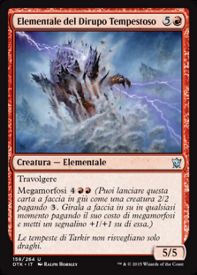 Elementale del Dirupo Tempestoso