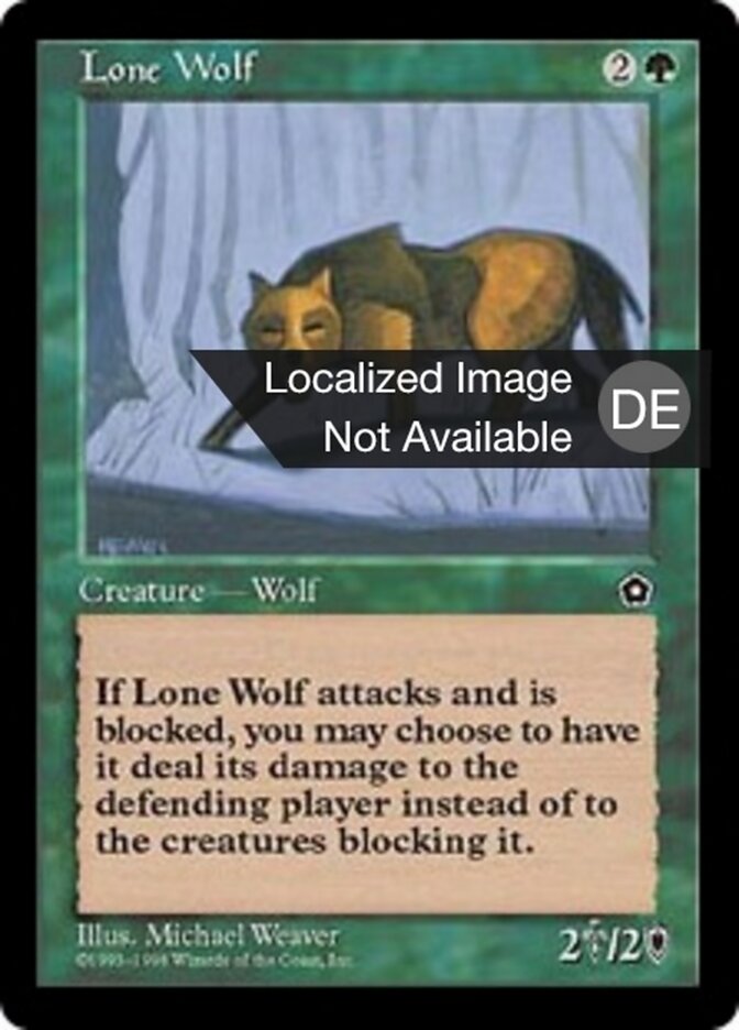 Einsamer Wolf