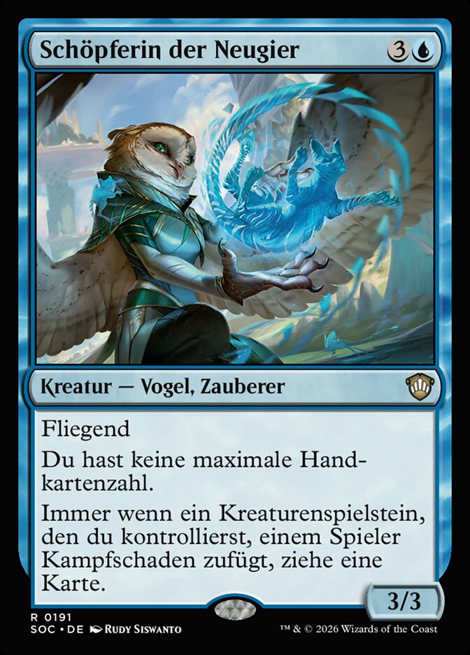 Schöpferin der Neugier