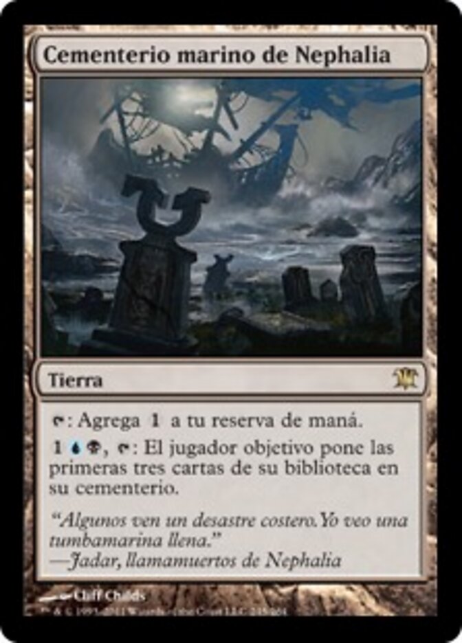 Cementerio marino de Nephalia