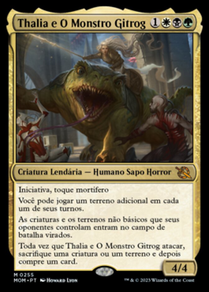 Thalia e O Monstro Gitrog