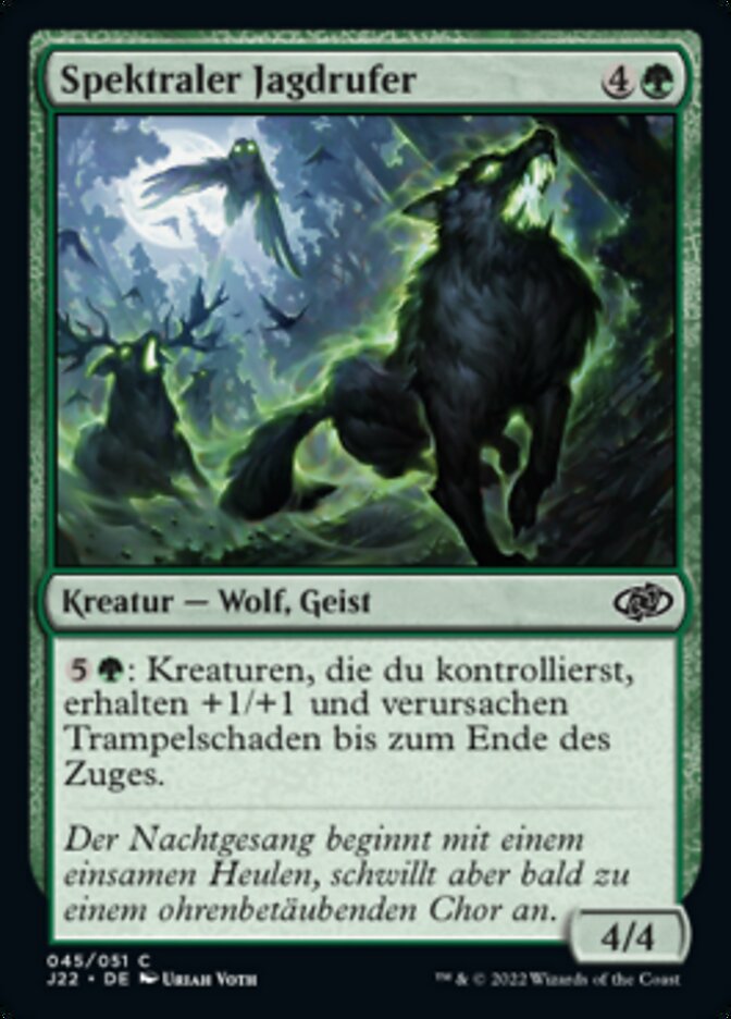 Spektraler Jagdrufer