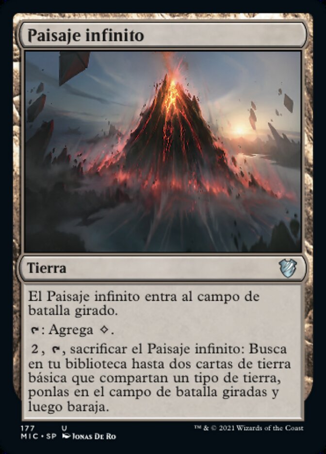 Paisaje infinito