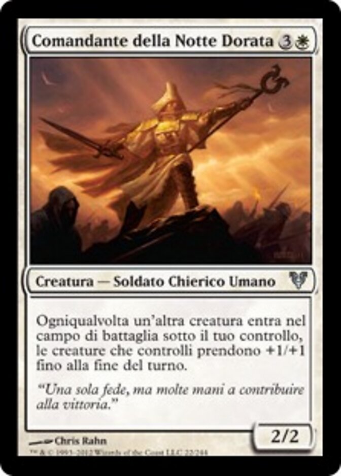 Comandante della Notte Dorata