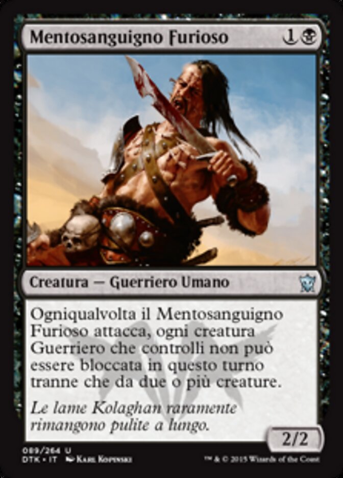 Mentosanguigno Furioso
