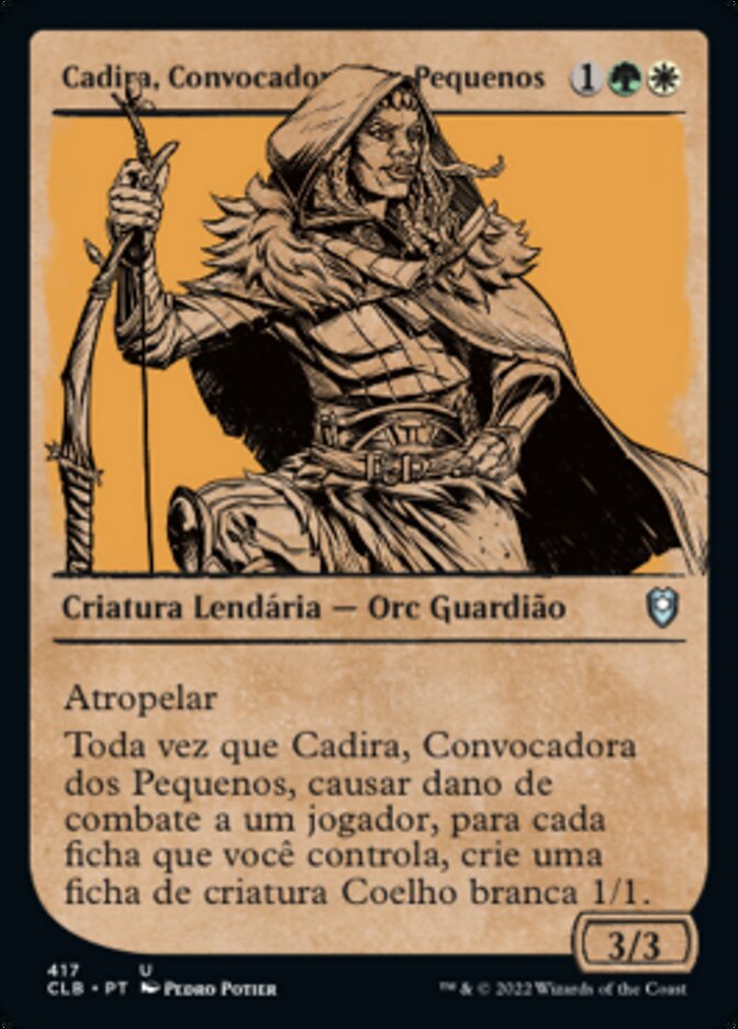Cadira, Convocadora dos Pequenos