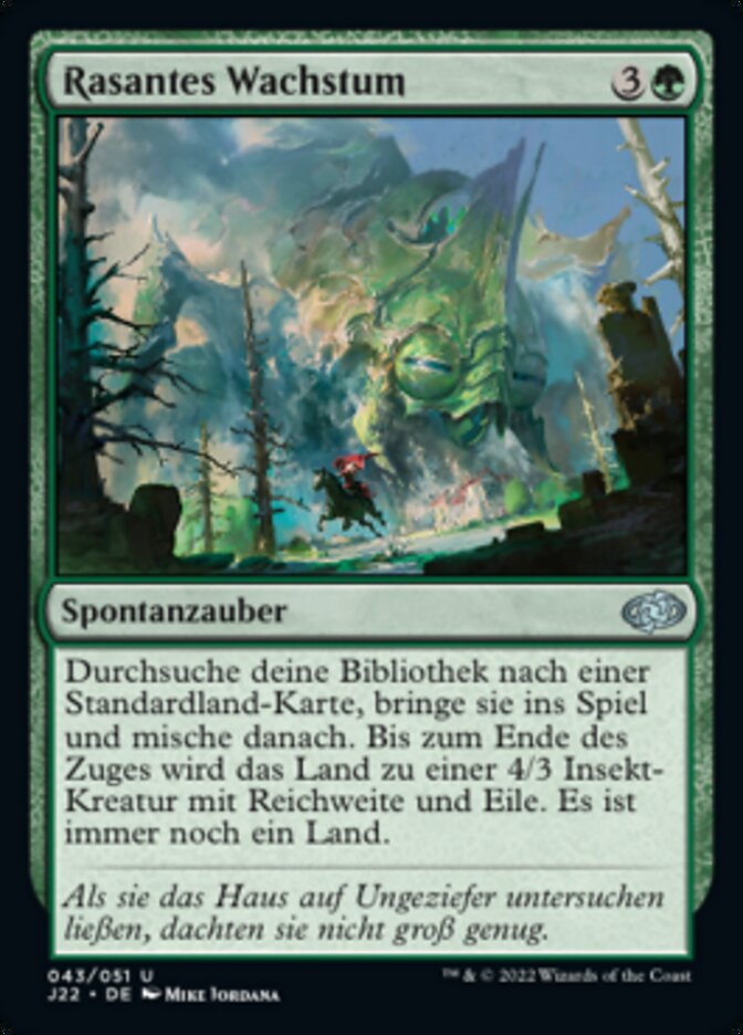 Rasantes Wachstum