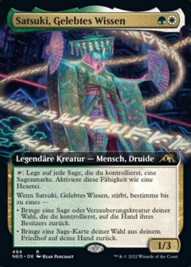 Satsuki, Gelebtes Wissen