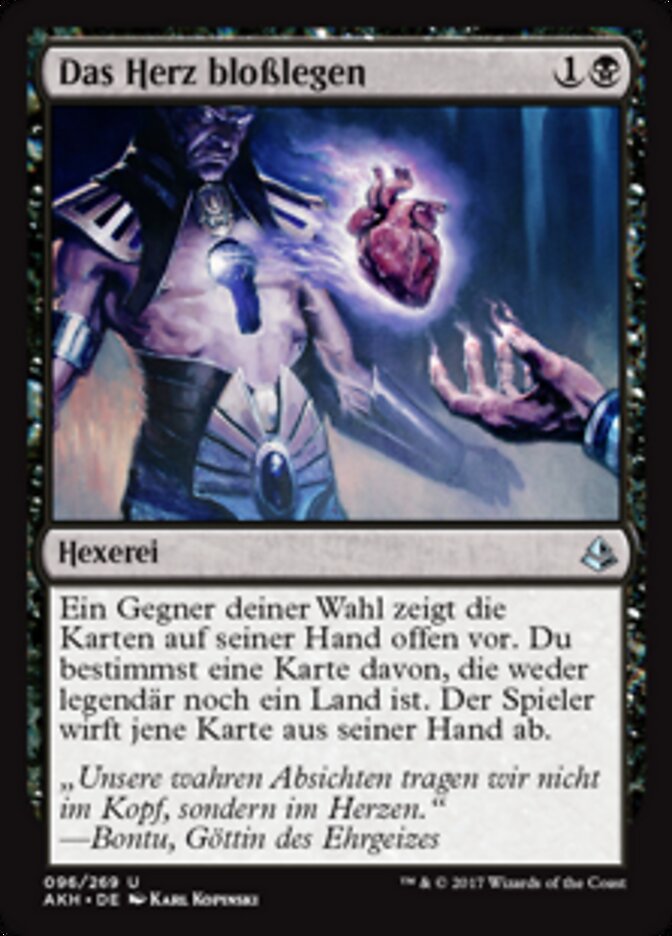 Das Herz bloßlegen