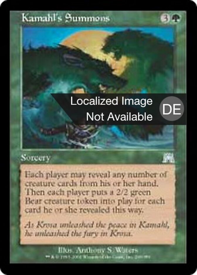 Kamahls Beschwörungen