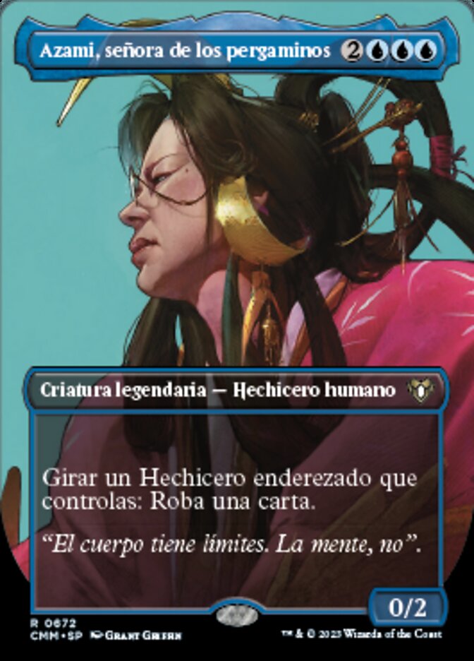 Azami, señora de los pergaminos