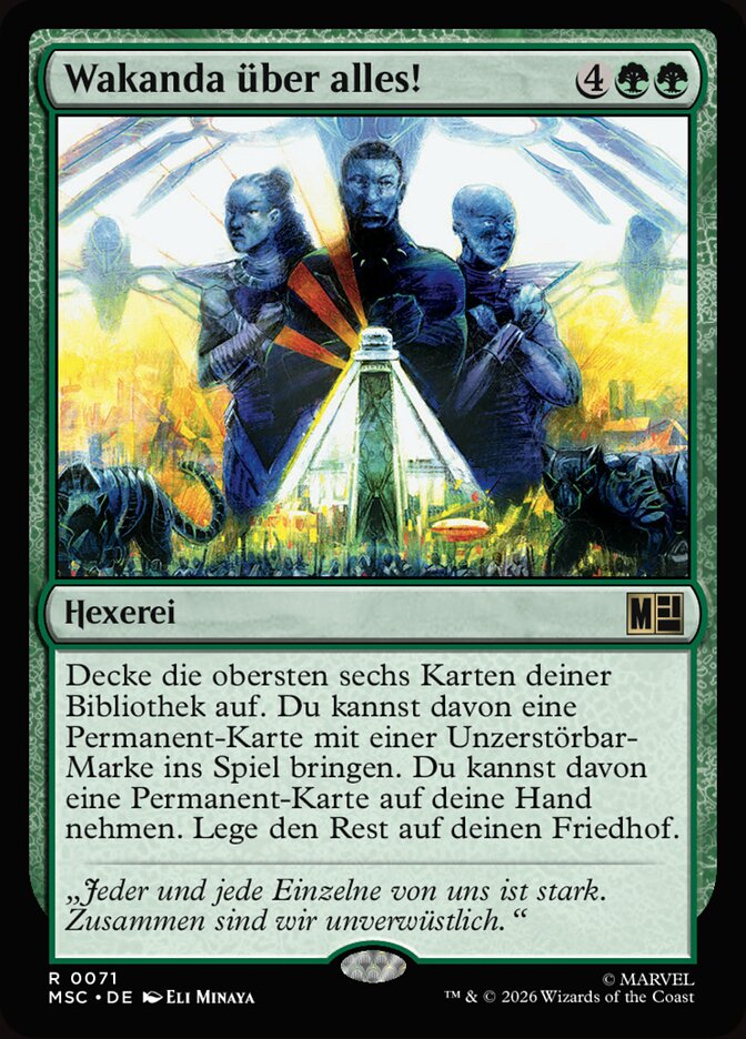 Wakanda über alles!
